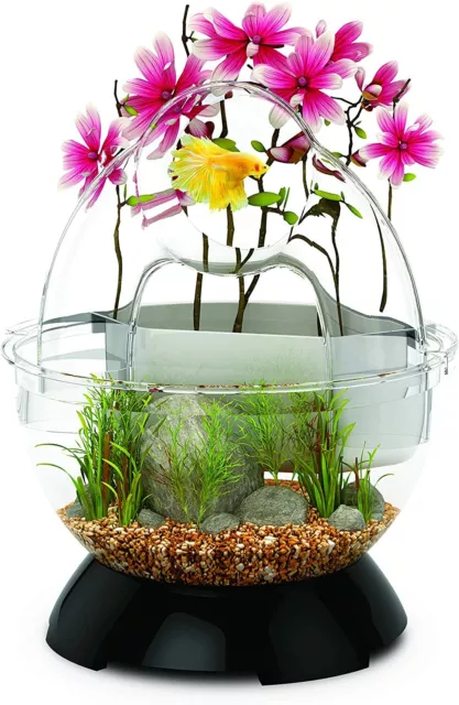 BioBubble Wonder Aquarium Tunnel Kit Unique Fish Tank Betta Bowl 1.5g
