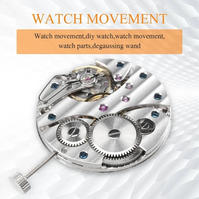 Mouvement De Montre Mécanique 6497 ST36 - Remontage Manuel Pour Customisation