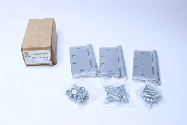 World Class Commercial Door Hinges 4.5" x 4.5" BB81