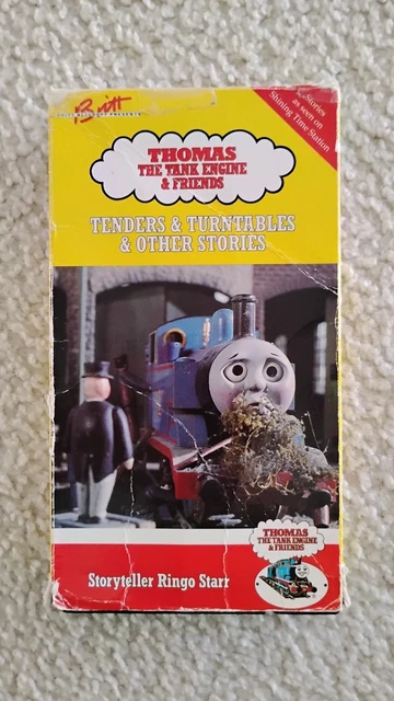 THOMAS FRIENDS Tenders And Turntables VHS Original 1990 Strand 