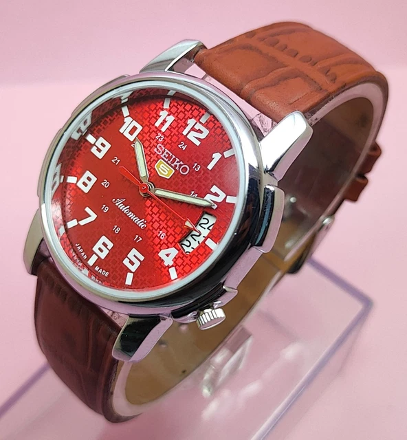 MicLee-Orologio alla moda con quadrante in legno naturale con motivo a teschio e orologio al quarzo colorato con cinturino in acciaio inossidabile adatto a uomini e donne(donne