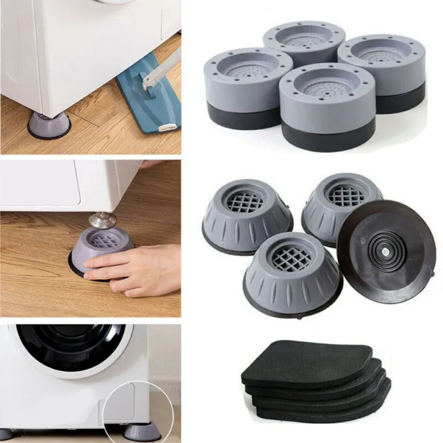 4PCS ANTI VIBRATION Washing Machine Support Anti-Slip Rubber Feet Pads Mat  Ne✨2 $17.55 - PicClick AU