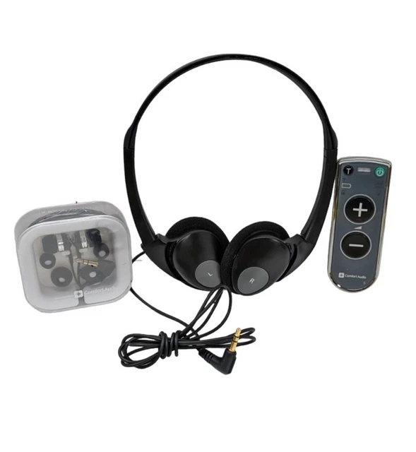 Unidad cargadora de dúo Comfort Audio Comfort con auriculares