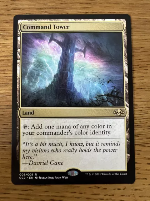 Magic MTG | Command Tower | Commander Collection: Black
