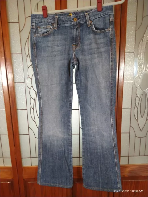 7 for all mankind woman's jeans size 30 see photos for actual measurements.