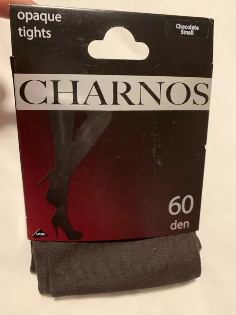 Collants opaques Charnos 60 deniers chocolat petit