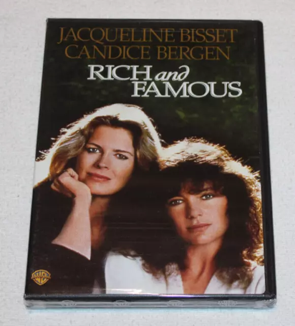 Rich and Famous DVD (2007) Jacqueline Bisset Candice Bergen NEW Sealed