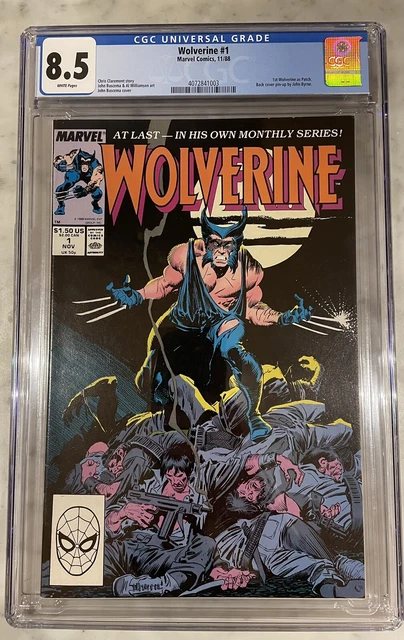 Wolverine #1 (Marvel, November 1988) CGC 8.5