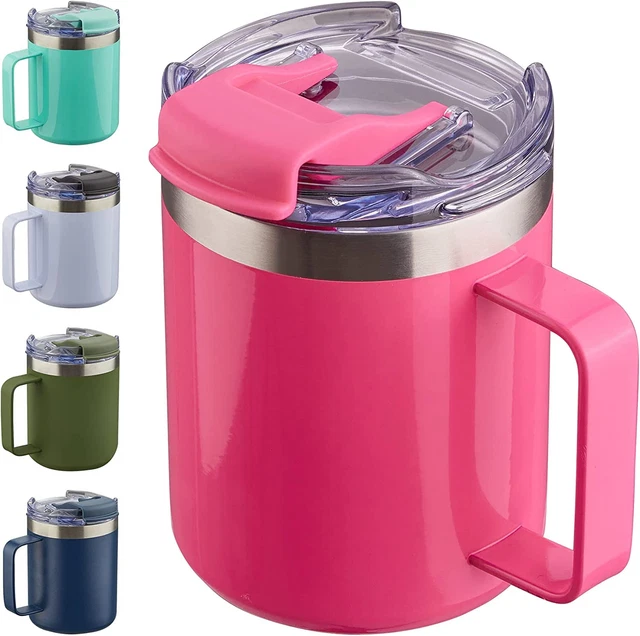 12oz Coffee Mug Stainless Steel Insulated Vacuum Travel Double Wall Tumbler Cup