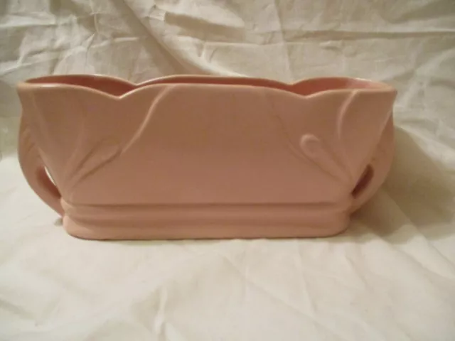 Red Wing Rumrill Pink Pottery Planter
