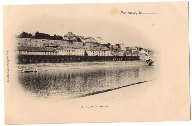 CPA 95 - PONTOISE (Val d'Oise) - 2. Les Hospices - Dos non divisé
