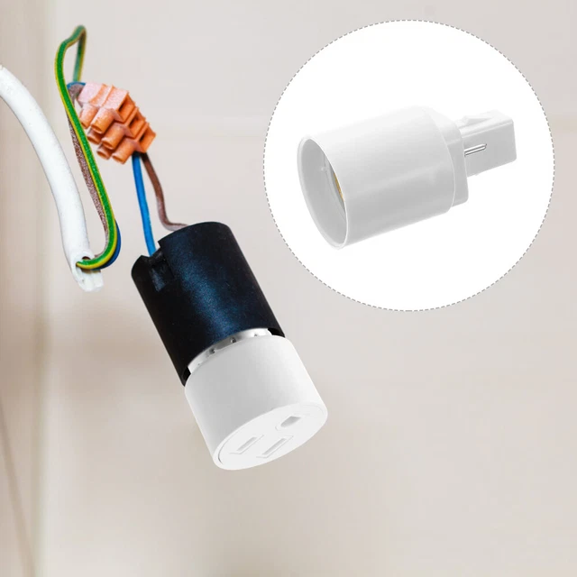 Testa lampada conversione G24d 2 pin lampadina adattatore presa 4 pz