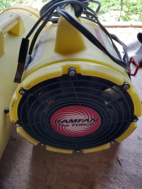 Ramfan UB20 8" 12VDC Confined Space Blower And Exhauster MADE IN THE USA
