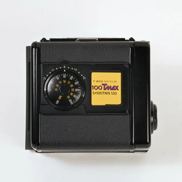 Zenza Bronica SQ-i 6x6 120 film back with dark slide and insert