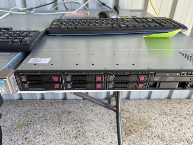 HP PROLIANT DL360P G8 1RU 12C SERVER 2X E5-2603 40GB 15K Sas GEN8