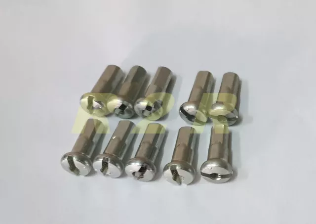 NIPPLES RAGGIO  3,5mm ACCIAIO ZINCATO ALPINA  (prod. ITALIA) 10pz 2