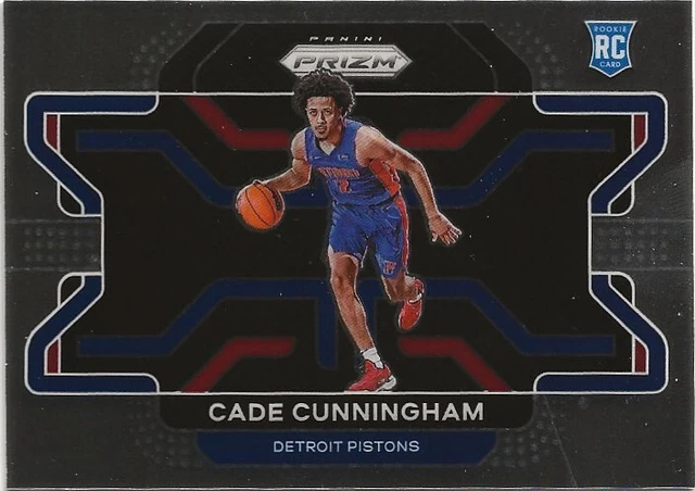 VW) 2021-22 Panini Prizm Cade Cunningham Variation SP RC Rookie Detroit Pistons