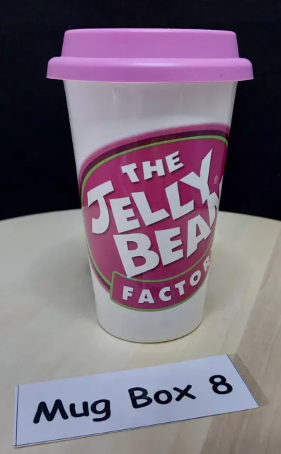 Offizieller The Jelly Bean Factory Reisebecher mit weichem Deckel (Becherbox 8)