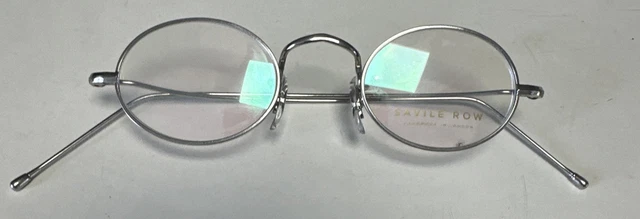 Monture De Lunettes Savile Row Baker - Or 18K, Taille 50-20, Neuve Jamais Portée, Royaume-Uni
