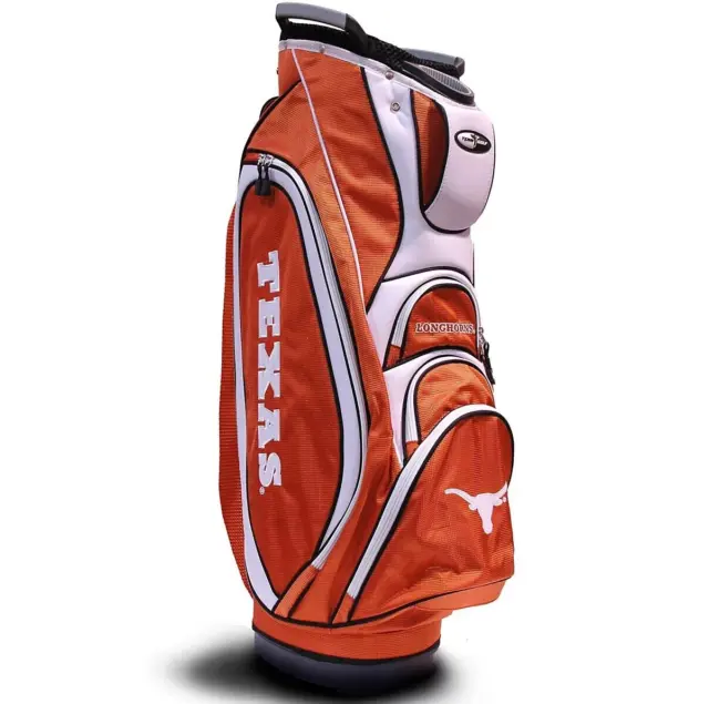 New with tags Team Golf USA Victory Cart Bag TEXAS LONGHORNS NWT Burnt Orange