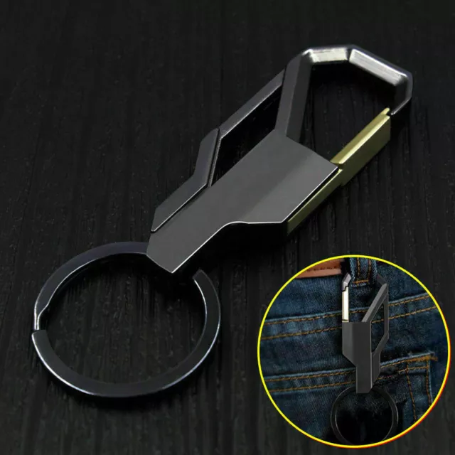 Men Creative Alloy Metal Keyfob Car Keyring Keychains Key Ring Chain Accessories