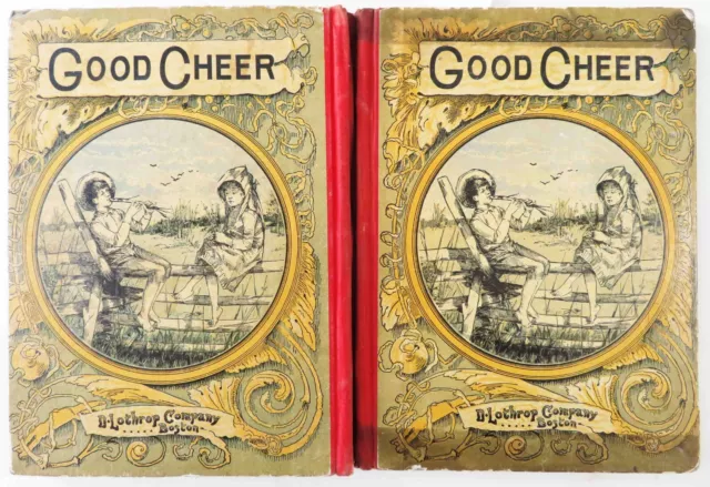 1887 Vintage: Good Cheer For Boys & Girls, Boston Lothrop Company