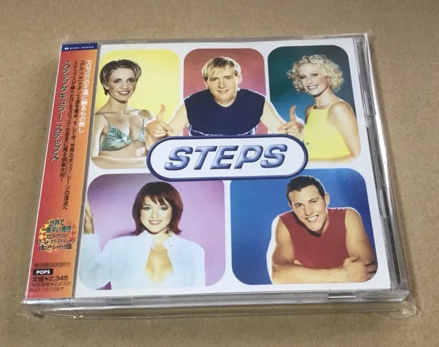 Steps Steptacular Rare 1st Edition Japanese CD + OBI + Lyric Book + Bonus Tracks