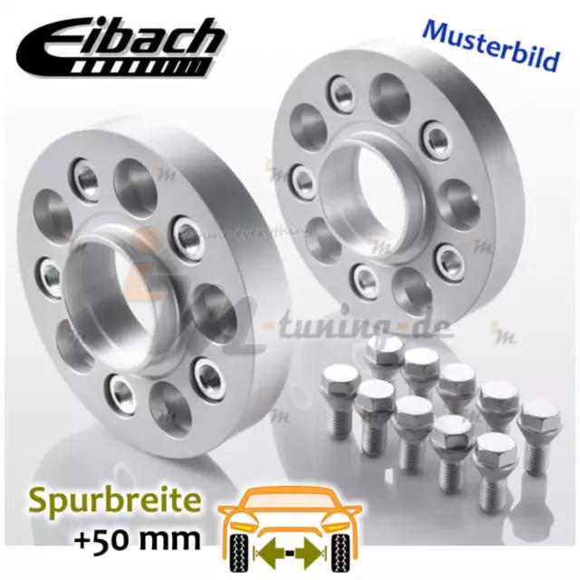 Eibach Spurplatten 50mm p.A. für Skoda Fabia I Stufenh. 6Y3 :: 1999 >> 2007