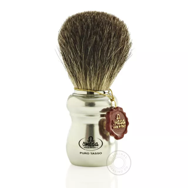 Omega 6653 Pure Badger Hair Shaving Brush