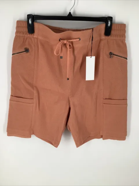 Helmut Lang Exposed Pocket Shorts XL NWT Persimmon