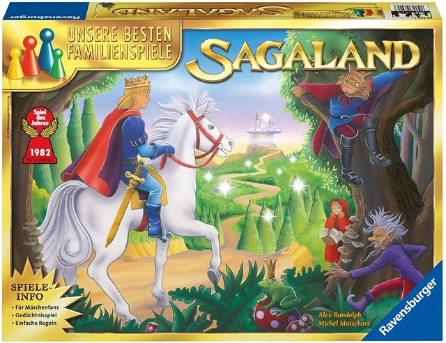 Ravensburger 26424 Sagaland Familienspiel Gesellschaftsspiel ab 6 Jahre