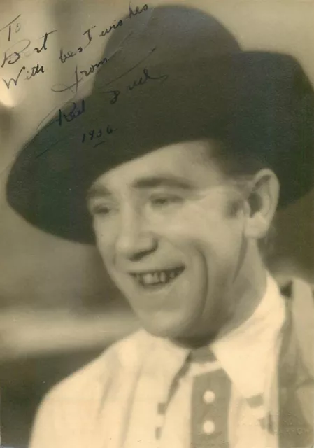 Vintage Signed Autograph Photo - Unknown Actor 1936 - Red?