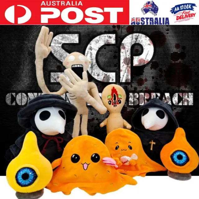 HALLOWEEN PLUSH DOLL Series Scp Foundation Cuties Scp-999 Scp-049 Scp-131  $24.89 - PicClick AU