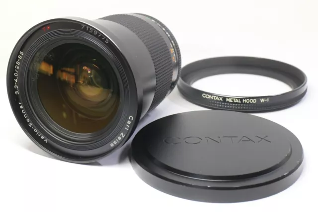 CONTAX CARL ZEISS Vario-Sonnar T* 28-85mm F/3.3-4.0 MMJ MF Lens ...