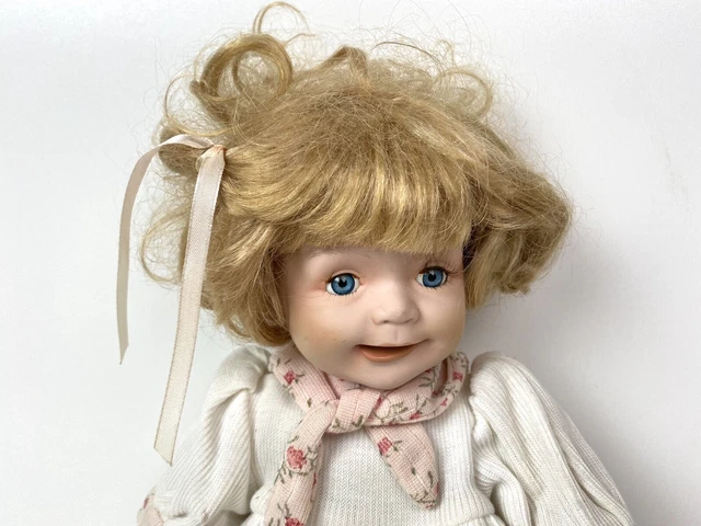 Duck House Girl Porcelain Heirloom Doll 11" 2