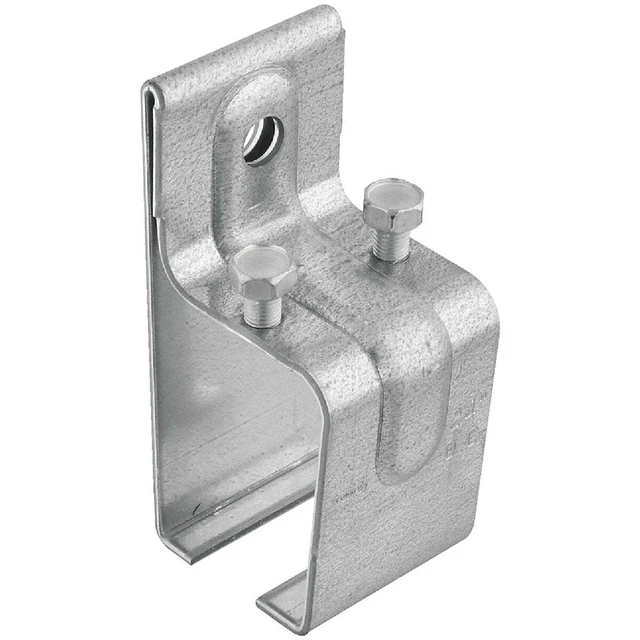 National DP51G Galvanized Single Splice Box Rail Barn Door Bracket N104380 Pack