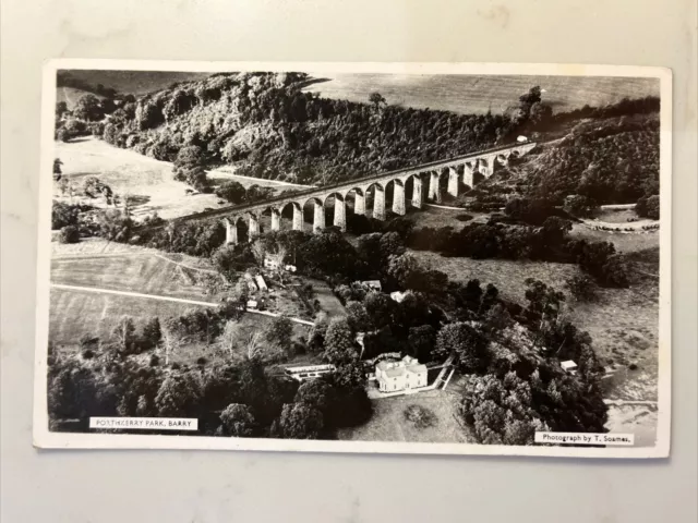 Porthkerry Park, Barry Vintage Postcard.