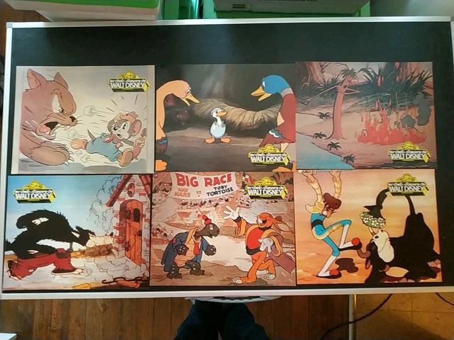 LOT DE 6 Photos Walt Disney "Les Chefs-d'oeuvre De Walt Disney". EUR 30