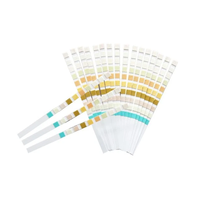 100 Urin-Teststreifen 10 Parameter – Für Leukozyten, Nitrit, PH, Glukose Etc.