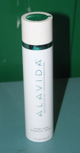 ALAVIDA 1.7 OZ NIGHTLY RESTORE FACIAL CREME GENUINE FREE SHIP