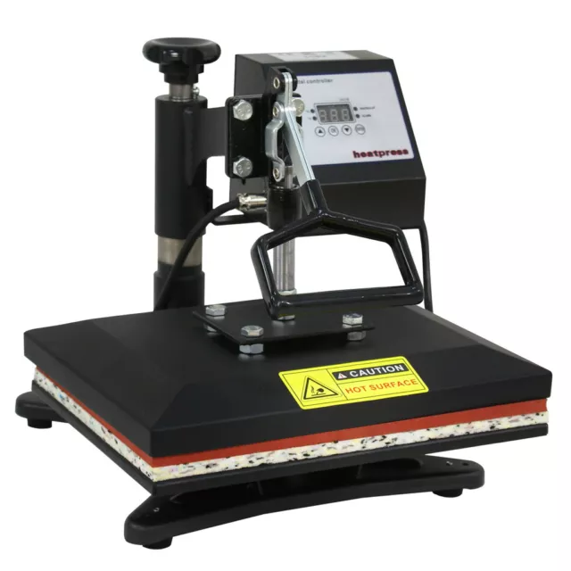 Heat Press Sublimation T-Shirt Transfer Machine 12" x 10" Swing Away 360 Degree