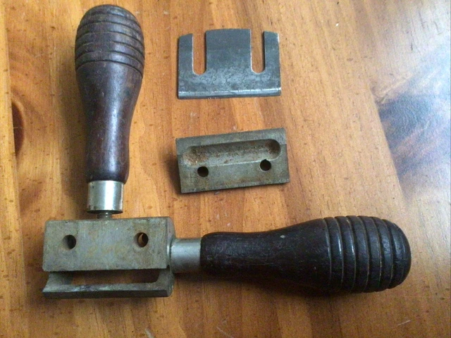 Vintage Stanley No. 67 Universal Spoke Shave Plane Rosewood Handles 2