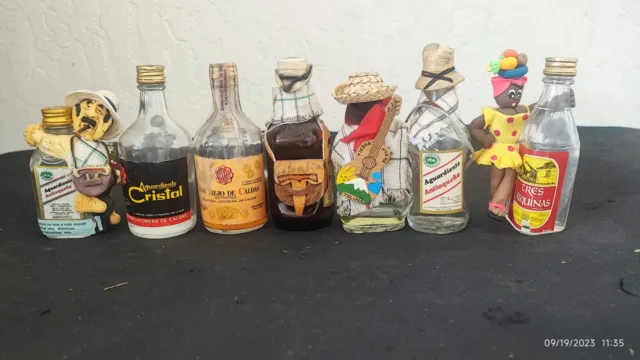 Miniature liquor bottles vintage