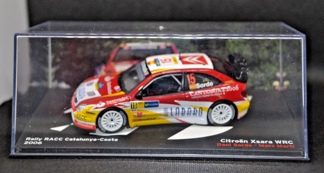 Citroën Xsara WRC Sordo Catalunya 2006 – Maquette 1/43 Ixo, Occasion