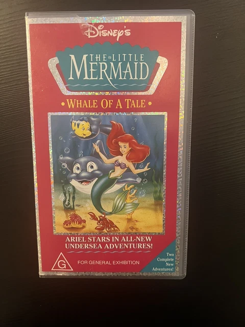 DISNEY THE LITTLE Mermaid VHS Whale Of A Tale EUR 18,30 - PicClick FR