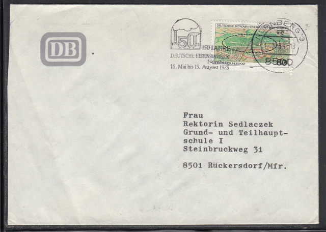 FERROVIA 150 ANNI ferrovia, Norimberga 12.10.84 EUR 2,70 PicClick IT