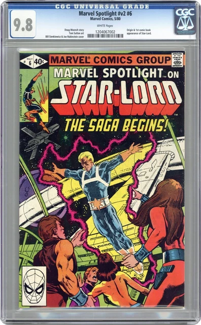 Marvel Spotlight #6 CGC 9.8 1980 1204067002 1st comic book app. Star-Lord