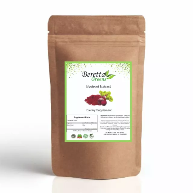 Beet Raíz (beta Vulgaris) Extracto 100% Polvo Puro Soporte Corazón & Sangre