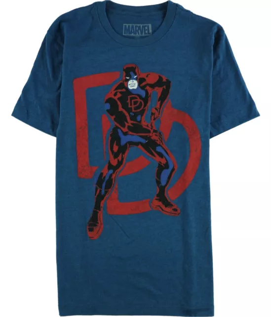 Jem Mens Daredevil Graphic T-Shirt, Blue, Small