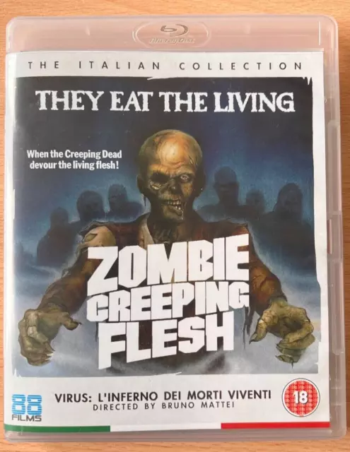 Zombie creeping flesh (Hell of the living dead) | Blu ray 88films